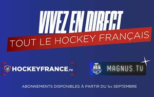 Vivez en direct TOUT le Hockey français ! 
