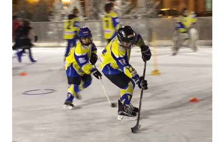 Inauguration de la patinoire éphémère de Toulon