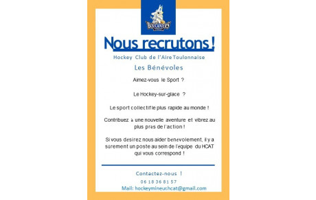 RECHERCHE BENEVOLES