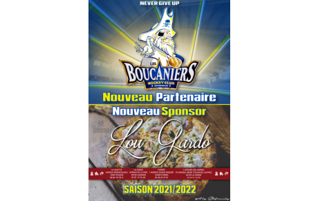 Nouveau Partenaire pour les Boucaniers: Welcome Lou Gardo !